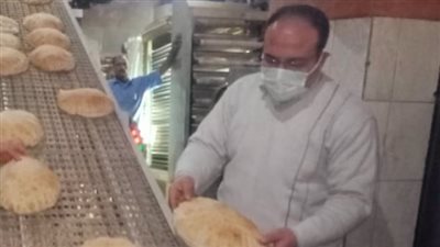 حملة مكبرة علي المخابز في أجا بالدقهلية 