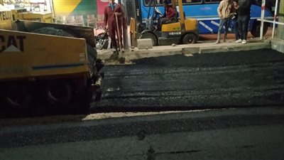 تفاصيل تنفيذ مشروعات طرق بالشروق 