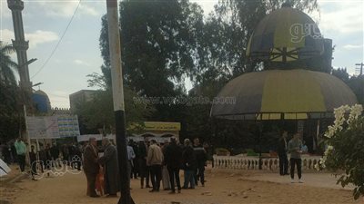 انطلاق انتخابات نادي السنطة وسط إقبال من أعضاء الجمعية العمومية|صور