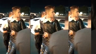 اشتباكات بالأيدي بين مؤدي المهرجانات عصام صاصا وعدد من المواطنين في حفل معهد التكنولوجيا | فيديو