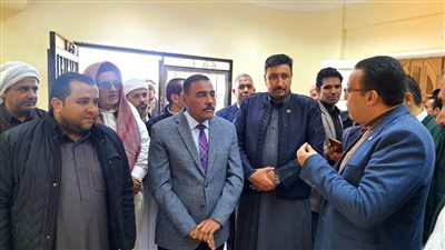 محافظ مطروح يفتتح المركز الإرشادي الزراعي بالنجيلة|صور