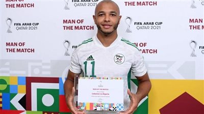 ياسين براهيمي يحصد جائزة أفضل لاعب في كأس العرب