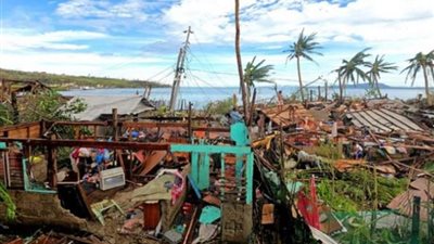 ارتفاع حصيلة ضحايا إعصار راي في الفلبين إلى 75 قتيلا 