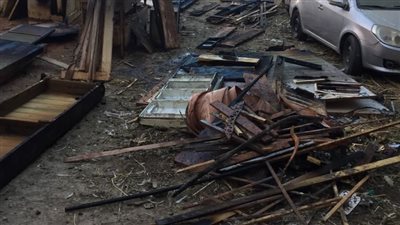 إخماد حريق نشب في ورشة نجارة بالقليوبية دون مصابين | صور 