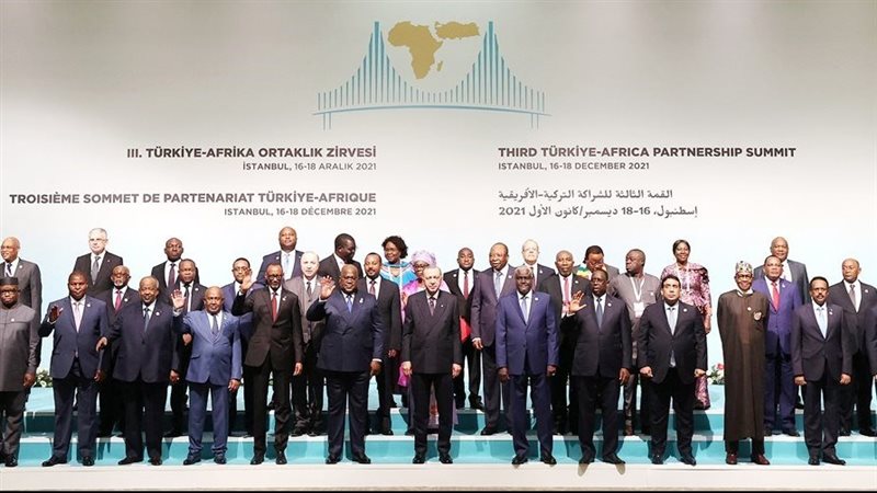 أردوغان وزعماء أفارقة