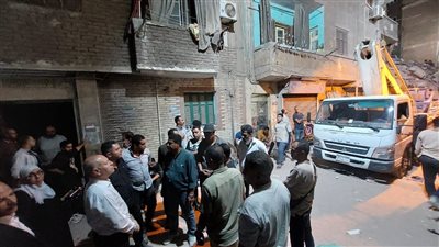 تسكين أسر عقارات حدائق القبة المنهارة بـ 15 مايو