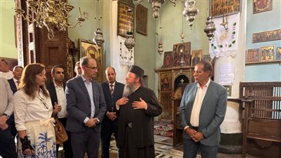 رئيس وزراء صربيا يزور دير سانت كاترين بجنوب سيناء