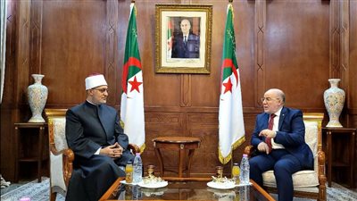 مفتي الجمهورية ووزير الشؤون الدينية الجزائري يبحثان تعزيز التعاون في مواجهة التطرف 