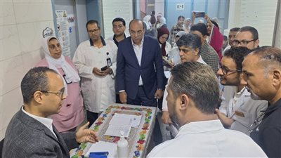 مساعد وزير الصحة يتفقد سير العمل بمستشفيات الدقهلية (صور)