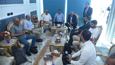 وزيرا الري والزراعة يبحثان مع محافظ الوادي الجديد مجالات الاستثمار الزراعي (صور)
