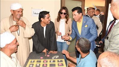 وزير الشباب والرياضة يشهد مهرجان الألعاب الشعبية والتراثية