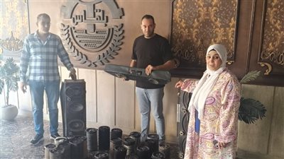 حملة مكثفة للتصدي لظاهرة التلوث السمعي والنباشين في الدقهلية