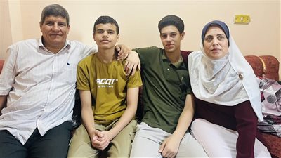  أحمد عطية الأول على الشهادة الإعدادية فى البحيرة: مثلي الأعلى طبيب الغلابة (فيديو وصور)