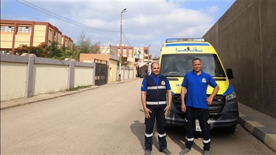 انتشار سيارات الإسعاف بمحيط 162 لجنة بالثانوية العامة في الدقهلية (صور) 