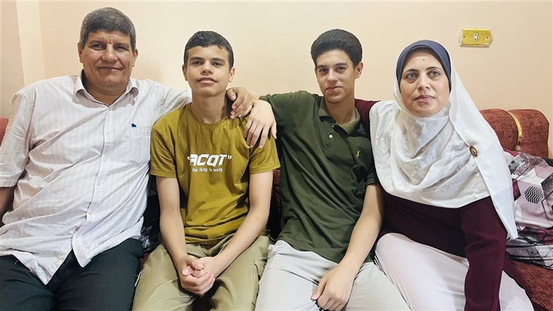 عائلة الطالب أحمد