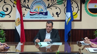 مدير مديرية التربية والتعليم بدمياط يتابع سير امتحانات الثانوية العامة 