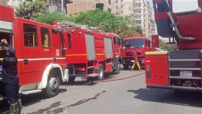 إصابة فتاة في حريق منزلين بقنا