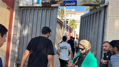 جولة تفقدية لتعليم الجمرك بالإسكندرية لمتابعة امتحانات الثانوية العامة