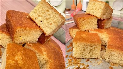 طريقة عمل كيكة الزبادي الهشة بخطوات بسيطة 