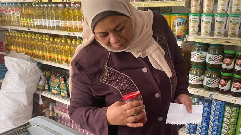 جانب من الحملات التموينية،
