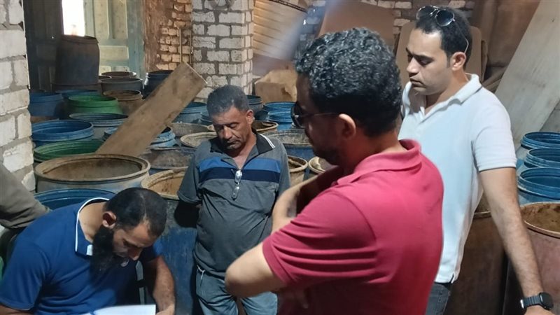 ضبط 14 طن سردين فاسد