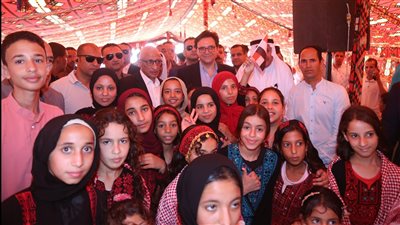 أحمد هنو ومحافظ شمال سيناء يفتتحان بيت ثقافة قاطية ببئر العبد