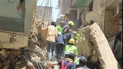 تقرير الحي في انهيار عقار شبرا يكشف مفاجآت (صور)