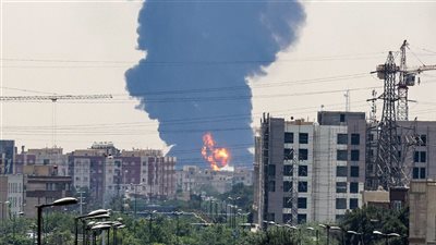 انقطاع الكهرباء ببعض المناطق في طهران جراء القصف الإسرائيلي