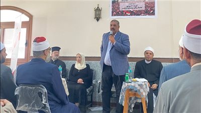 في ندوة تثقيفية بمجمع إعلام دمياط: 