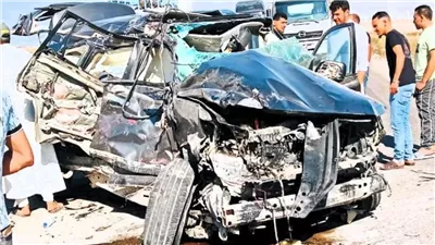 مصرع وإصابة 6 أشخاص في حادث تصادم على طريق “مطروح – السلوم”