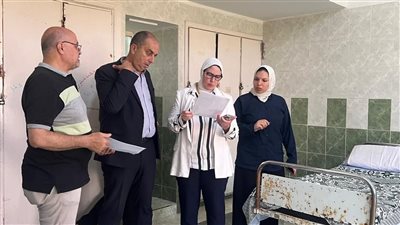 وكيل وزارة الصحة بالإسكندرية تتفقد سير العمل بمستشفى المعمورة للطب النفسي