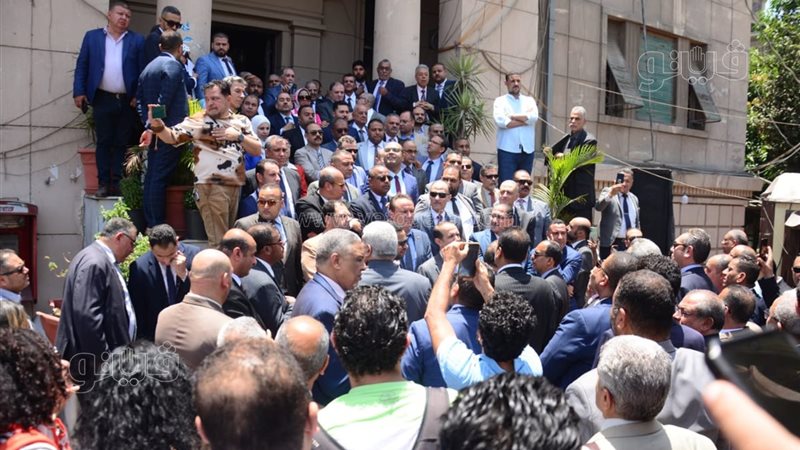 وقفة المحامين ضد