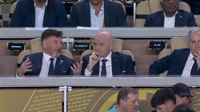 رغم مباراة الأهلي وبورتو، إنفانتينو يتابع مباراة إنتر ميامي وبالميراس بكأس العالم للأندية (صور)