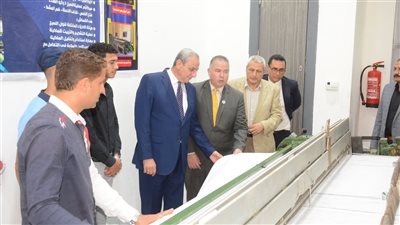 محافظ الغربية يفتتح الملتقى التوظيفي والمعرض الثالث لجامعة سمنود التكنولوجية