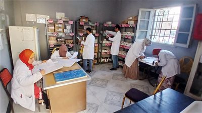 الدقهلية تعلن استفادة 1517 مواطنا من القافلة الطبية بقرية بالقيطون (صور)