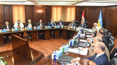 وفد محلية النواب يلتقي محافظ الإسكندرية، تعرف على أبرز التوصيات