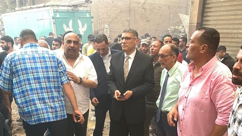محافظ الجيزه يتفقد