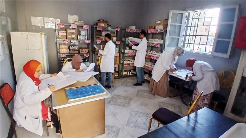قافلة طبية بالدقهلية،