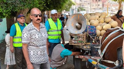 مصادرة 59 طقم صوت خلال حملة للتصدي لظاهرة التلوث السمعي بالدقهلية