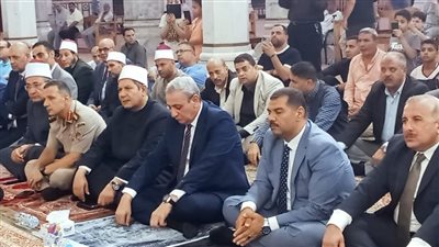 بحضور المحافظ، أوقاف الغربية تحتفل بالعام الهجري الجديد من رحاب المسجد الأحمدي بطنطا