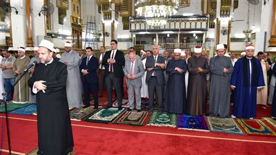 نائب محافظ الدقهلية يشهد الاحتفال بالعام الهجري الجديد بمسجد النصر بالمنصورة