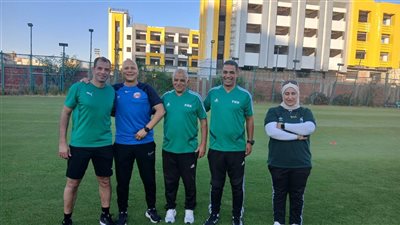 أبو خاطر يطمئن على الجاهزية البدنية لحكام الإسماعيلية (صور)