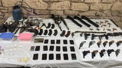 تصفية عنصرين شديدي الخطورة وضبط بؤر إجرامية للاتجار بالمخدرات والأسلحة في سوهاج