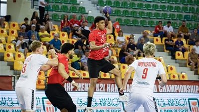 الشوط الأول، منتخب شباب اليد يتعادل مع البرتغال 13/13 في ربع نهائي بطولة العالم