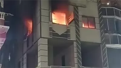 التحقيقات: الغسالة وراء حريق شقة في المطرية