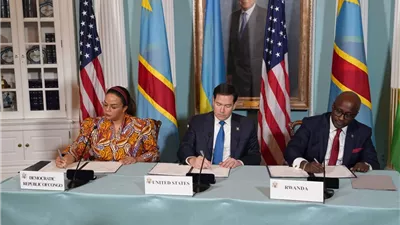 رواندا وجمهورية الكونغو الديمقراطية يوقعان اتفاقية سلام لإنهاء النزاع