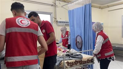 الهلال الأحمر المصري يقدم خدمات الدعم النفسي لمصابي وأسر حادث الطريق الإقليمي بمنوف