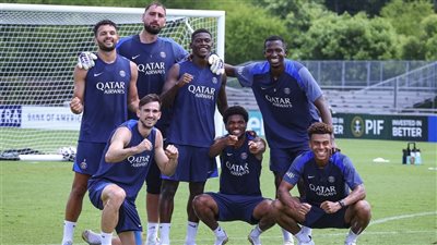 ضحك ولعب وجد، لحظة تدريبات باريس جيرمان استعدادا لمواجهة إنتر ميامي بمونديال الأندية (فيديو وصور)
