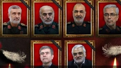 اليوم، إيران تشيع رسميا قادة عسكريين وعلماء نوويين قتلوا في الحرب مع إسرائيل