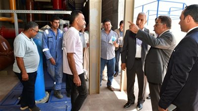 محافظ الدقهلية يتفقد محطة مياه أبو عرصة للإسراع في تشغيلها 